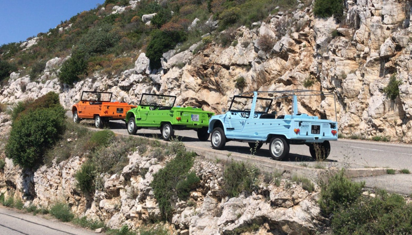 Se promener sur la Côte d’Azur : bien mieux qu’une 2CV, la Méhari électrique !